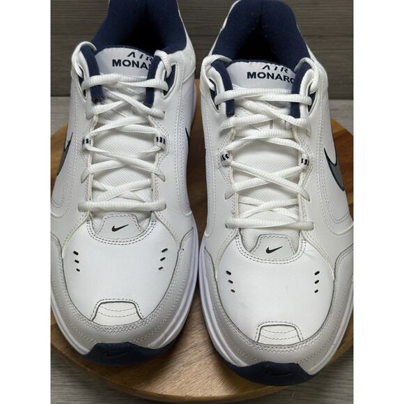 Nike Air Monarch Men\'s Sneakers White/Blue, Size 14 main image 6